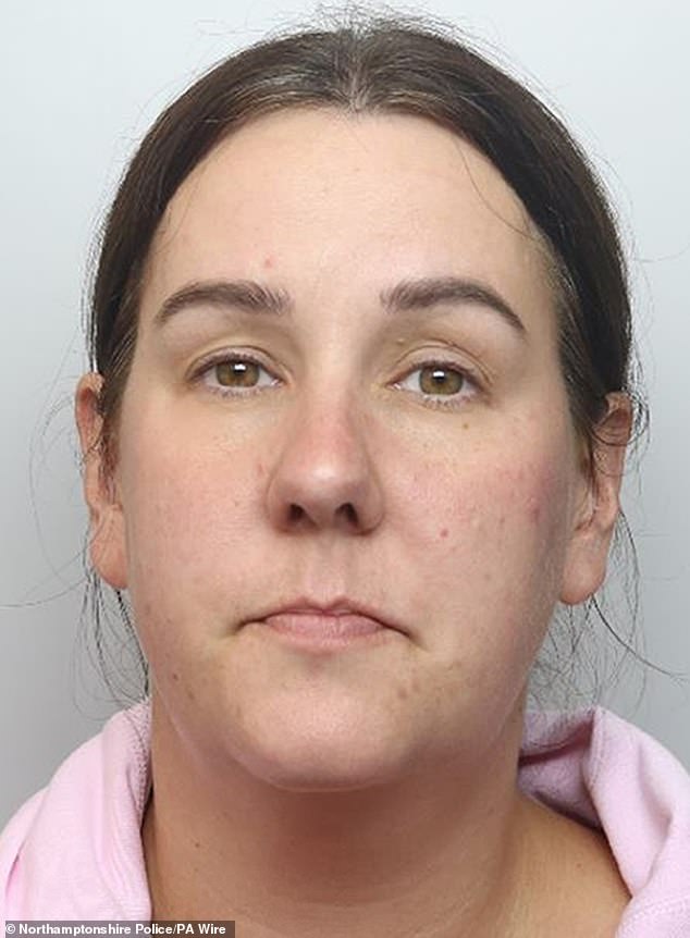 Mother-of-one Lucy Connolly, pictured, is currently at HMP Drake Hall, Staffordshire, for her post on X, formerly Twitter, which read: 'Mass deportation now, set fire to all the f****** hotels full of the b******* for all I care...if that makes me racist so be it'