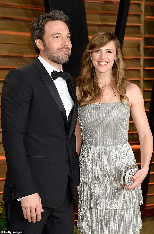 The former pair married in 2005. They announced their separation in 2015 after nearly 10 years of marriage, and officially filed for divorce in 2017; seen in May 2014