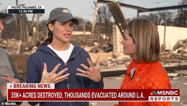 While her mom ¿ who volunteered to help her devastated community amid the fires ¿ was 'shell-shocked' and 'astonished' by the inferno, Violet said she was 'surprised at her surprise'