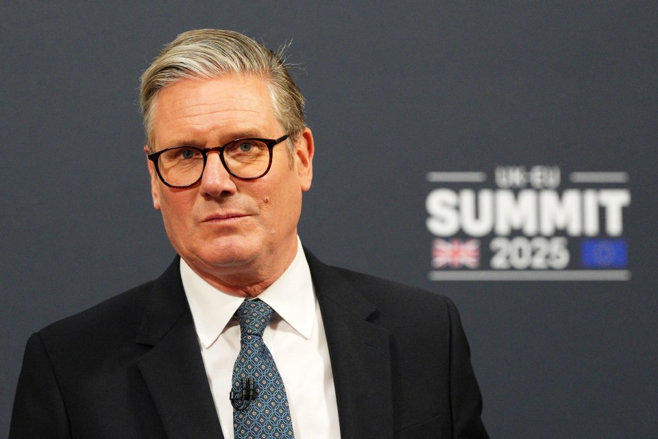 Keir Starmer at the 2025 UK-EU Summit.