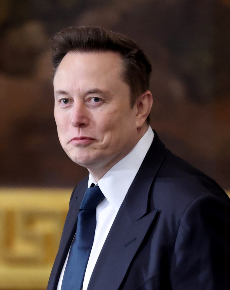 Elon Musk at Donald Trump's 2025 presidential inauguration.
