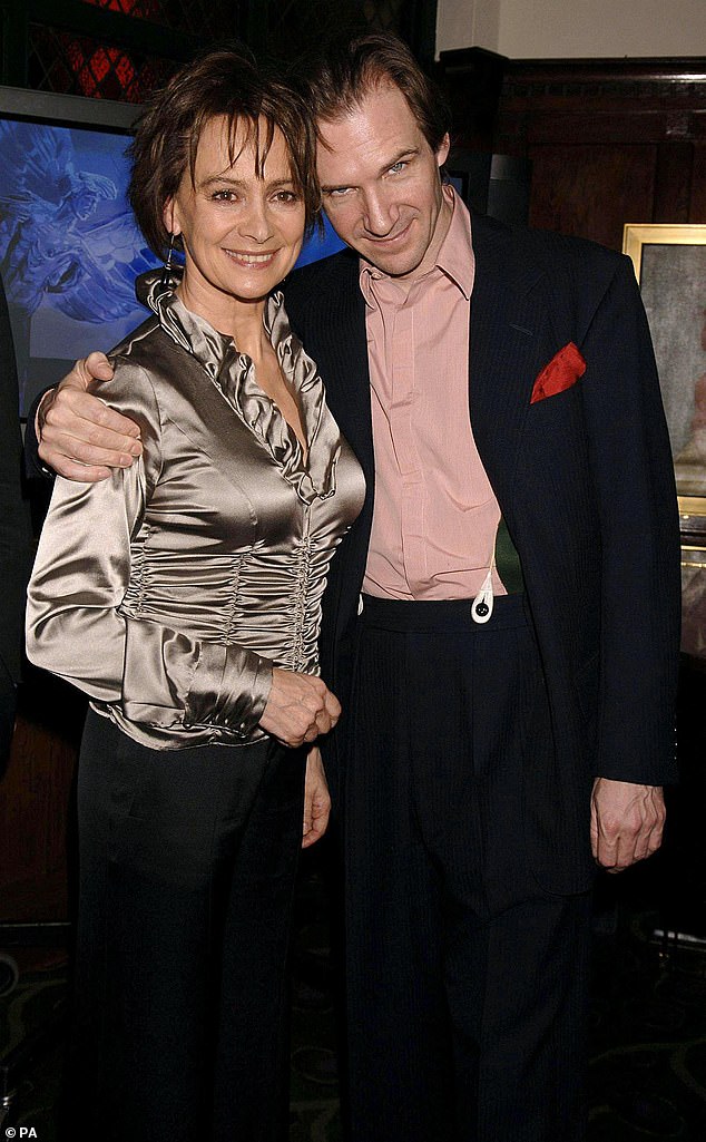 So intense was Fiennes and Annis's connection in 1995 that, within two years, Fiennes had told his wife, actress Alex Kingston, whom he'd married in 1993, that their union was over (Seen in 2006)