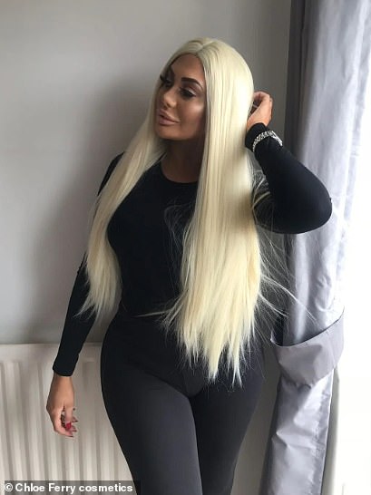 Chloe even launched wigs via her beauty line Chloe Ferry Cosmetics, where she is currently selling blonde, pink and purple wigs for upwards of £35