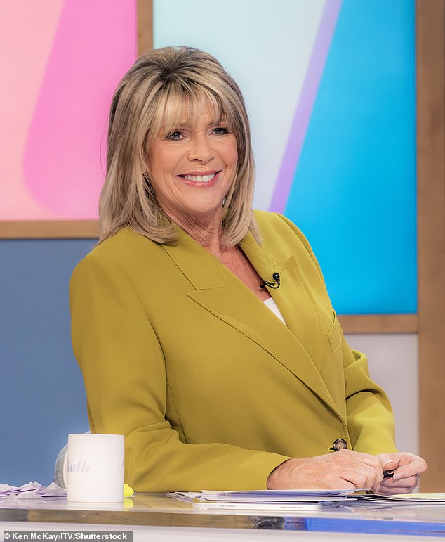 Anchors Ruth Langsford (pictured May 2025) and Kaye Adams are believed to be 'angered' and 'panicked' about their livelihoods being at stake, causing uproar behind the scenes