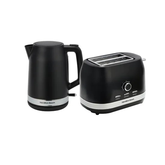 Hamilton Beach Ella kettle and toaster set.