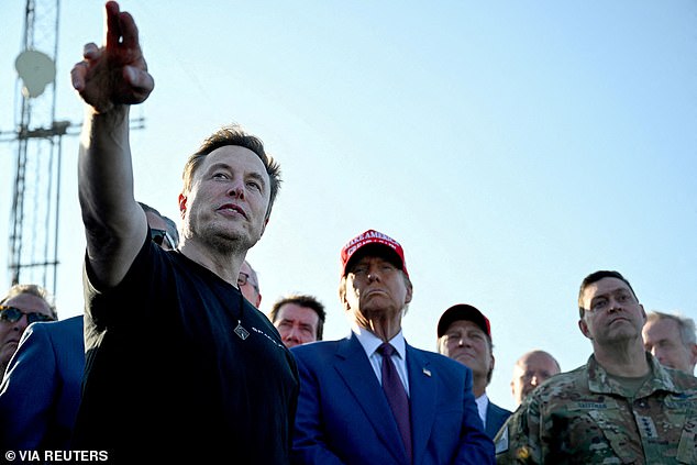 'Is he going to launch most of the satellites? Yes, but that's about it,' Montgomery said of Musk's alleged subscription model. 'He is not going to be involved in the operations of the missiles, unless he decides to get heavily involved in this, and he's pretty late.'