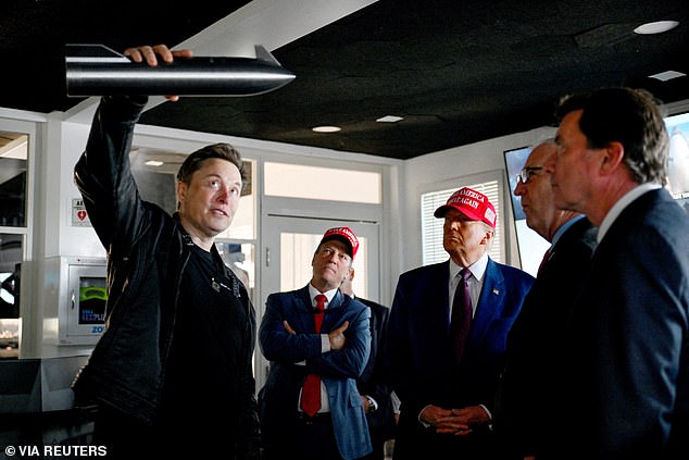 Reuters reported that Musk's SpaceX was a frontrunner for the Golden Dome deal, despite the mogul's denial of involvement in the project.