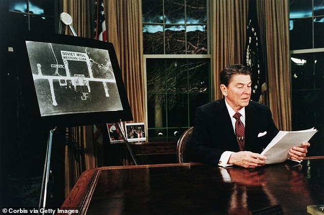 In 1983, former President Ronald Reagan addressed the nation from the Oval Office to detail his plan for the SDI, which involved a missile defense program based in space.