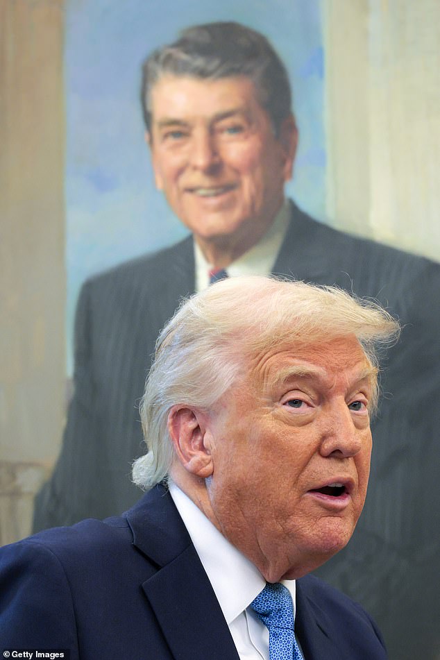 Trump's plan resurrects a Reagan-era defense plan, Strategic Defense Initiative, which as mocked as 'Star Wars' at the time and later shelved.