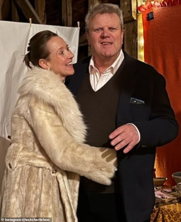 She describes husband Simon, who's 18 years her senior and runs a successful seafood business as 'the most wonderful man I've ever met'