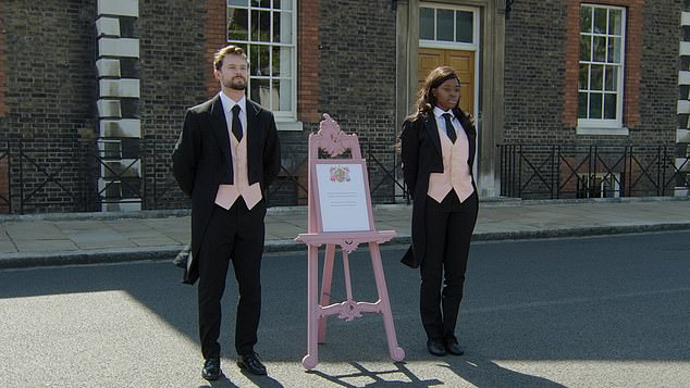 The birth was announced with a royal-inspired twist on the classic royal birth announcement