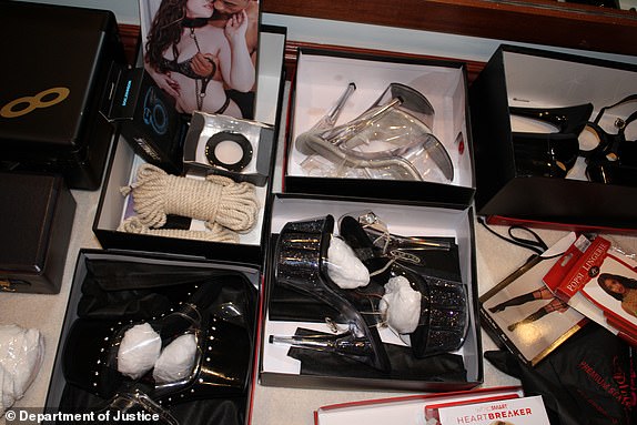 Evidence Photos from Diddy (Sean Combs) Trial - May 20, 2025