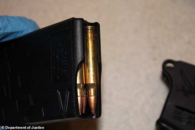The weapons had their serial numbers removed which would have made it harder for them to trace