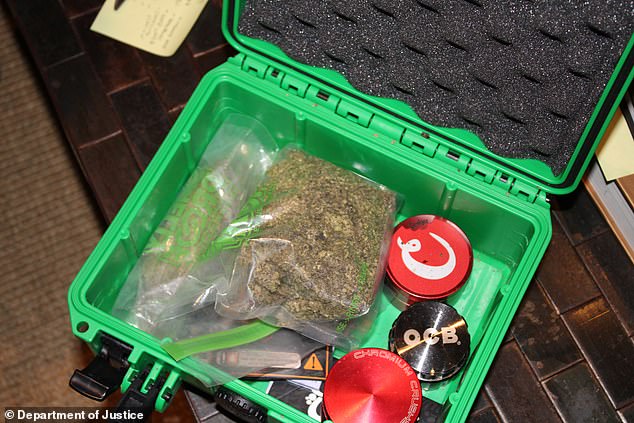 ...it was used to transport the rapper's marijuana, these photos suggest