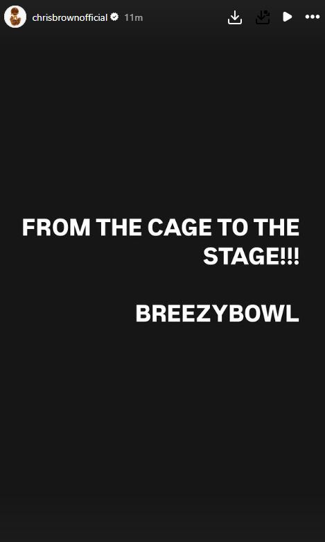 Instagram post: "From the cage to the stage!!! Breezybowl"
