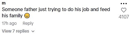 The video of Ann - which has now been deleted from her Instagram page - racked up more than eight million views on Joey's TikTok and more than 10,000 people commented on the situation