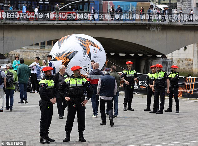 A security advisor for the Basque Government described the security operation as the largest ever not just in Bilbao but the entire Basque region