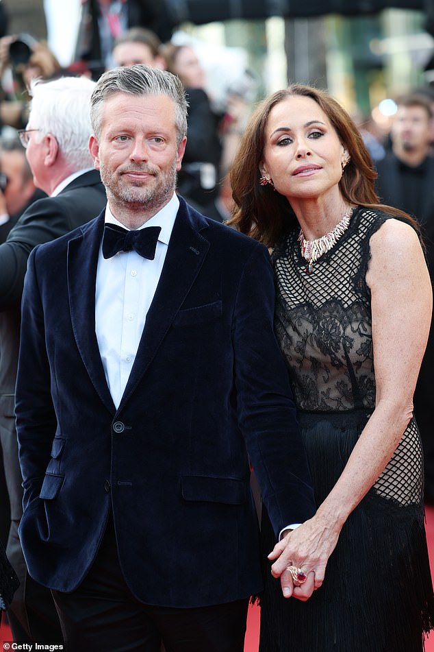 The couple looked as loved-up as ever as they sweetly stepped out hand-in-hand
