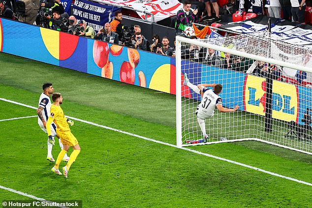 Micky van de Ven's acrobatic clearance helped Spurs keep a clean sheet in the second half