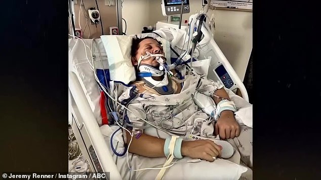 The Marvel star, 54, opened up about the harrowing incident, which took place on New Year¿s Day 2023 when he was run over by a 14,000-pound snowcat outside his Lake Tahoe home while heroically trying to save his nephew