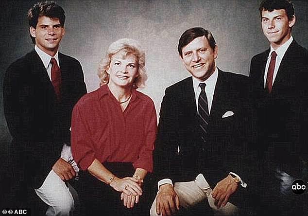 Jose and Kitty (pictured with their sons) were killed in their Beverly Hills mansion in 1989