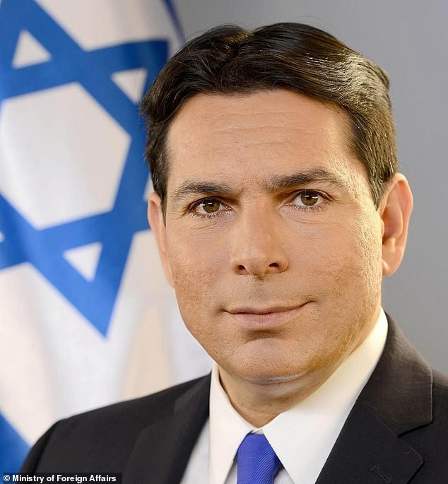 Israel 's Ambassador to the United Nations Danny Danon confirmed the incident on Wednesday night, branding it 'anti-Semitic terrorism'