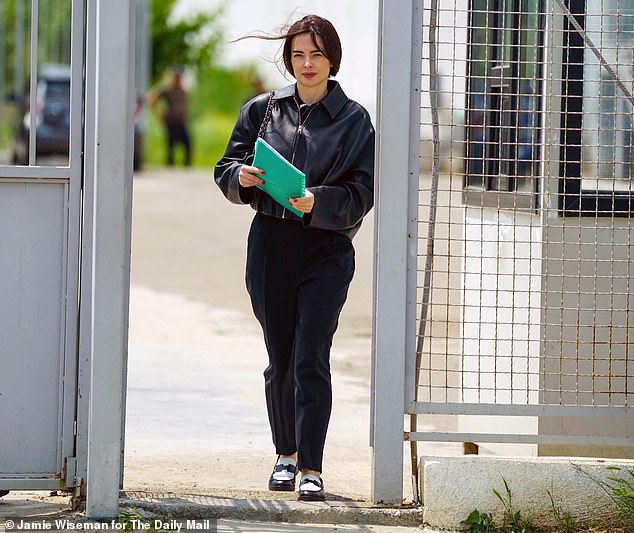 The 18-year-old asked for a jumper and warmer clothes and requested fresh fruit after being visited by local celebrity lawyer Mariam Kublashvili (pictured)