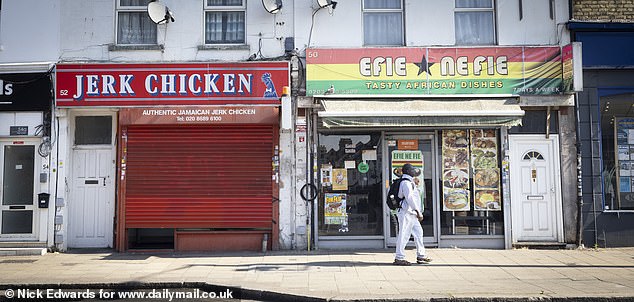 The High Street has an assortment of multicultural food establishments