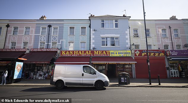 A halal meat shop on Thornton Heath High Street is one of many of the area's wholesalers