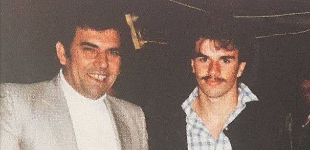 The Spurs boss then opened up about how his late father Jim (pictured together) has been with him every step of the way through his career