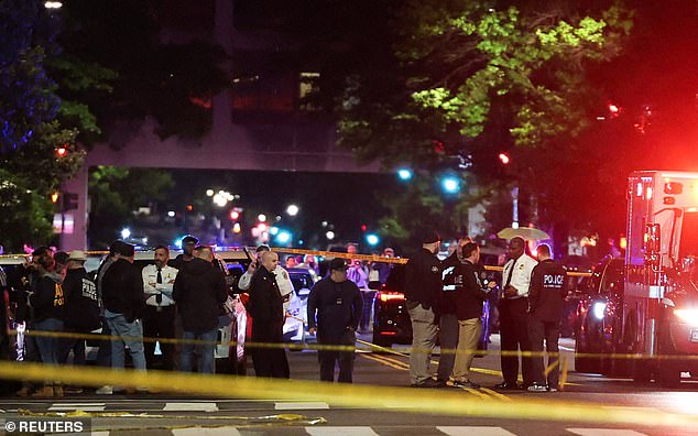 The suspect, identified as 30-year-old Elias Rodriguez, repeatedly shouted 'Free Palestine ' as he was hauled into custody, shortly after opening fire on a group who had attended a Young Diplomats event at the Capital Jewish Museum