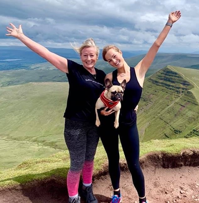 SkyHigh Skydiving confirmed the death in a statement, claiming 'all indications' from police were that 'this was a deliberate act'. Pictured: Jade and her mother