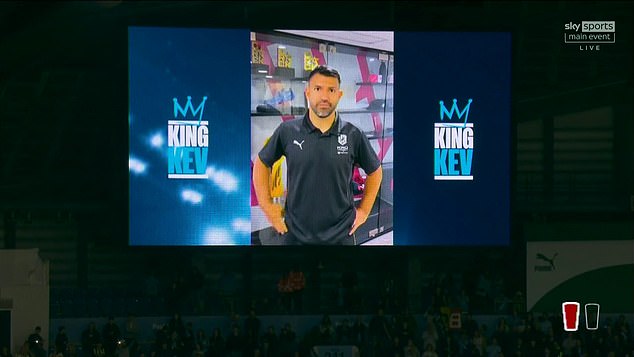 A handful of his former team-mates, including Sergio Aguero, sent in messages of goodwill