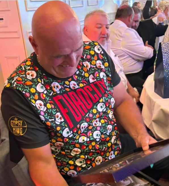 Inside Tyson Fury's dad John's glamorous 60th birthday with icon surrounded by fighting family