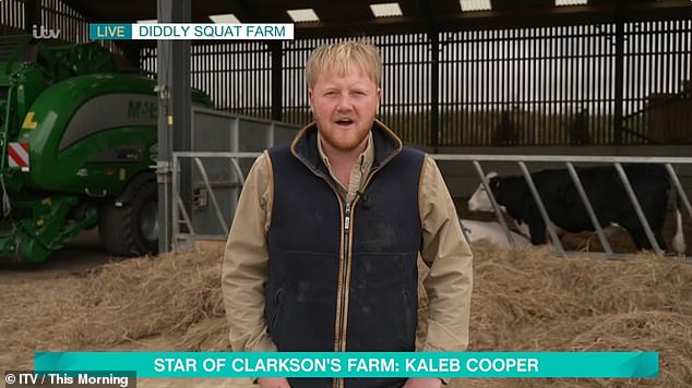 Kaleb has been a staple for the Amazon Prime hit since it started in 2021 and often helps former Top Gear presenter Jeremy Clarkson, 65, with various tasks on Diddly Squat Farm