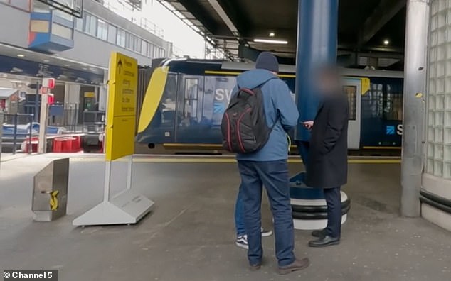 The man was intercepted after paying the incorrect fare and using an invalid railcard discount