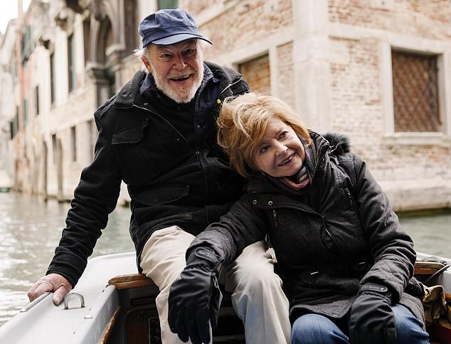 Timothy was married to fellow actress Prunella Scales (pictured together) for more than 60 years