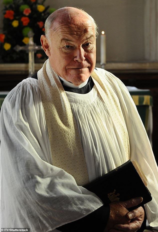 Timothy West as Rev Cottrell in Agatha Christie's Poirot in 2010