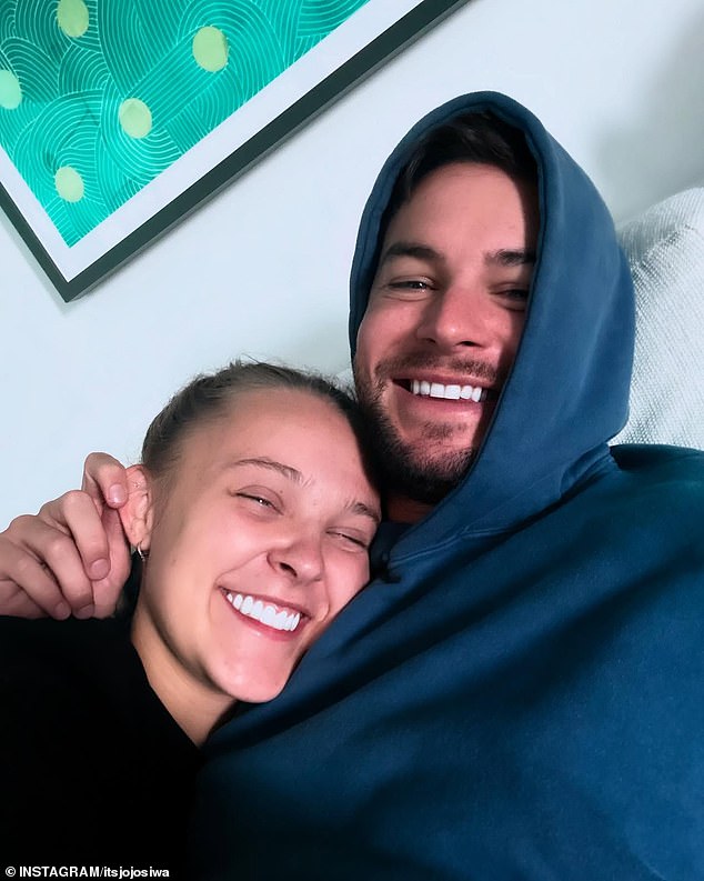 It came after JoJo shared a gushing tribute to Chris in a sweet TikTok post, alongside a series of clips from her birthday trip to Florida
