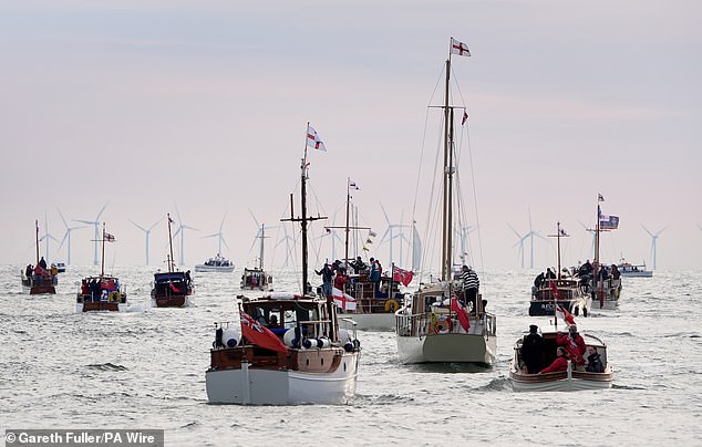 Association of Dunkirk Little Ships organised the flotilla to ensure ¿the legacy of the Dunkirk little ships continues to inspire future generations¿
