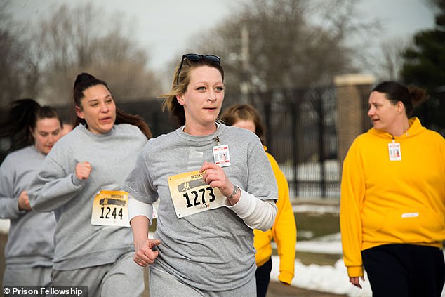 The inmates are invited to participate in a 5K runs, further their education and grow their relationship with God