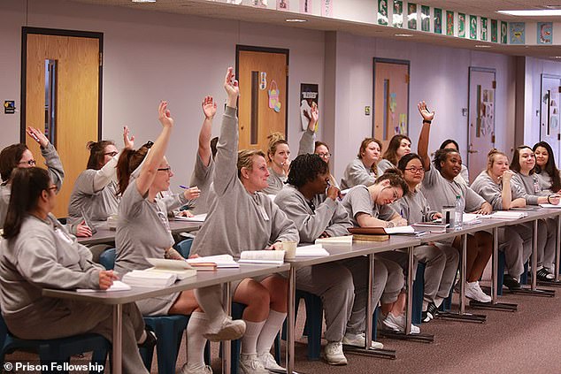 The prison, which is advertised as a place for growth and second chances, touts inmate success stories online