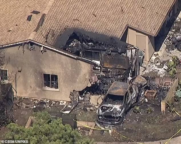 The plane crashed just before 4am into the US military's largest housing neighborhood. Officials say that everyone on board the air carrier are feared dead