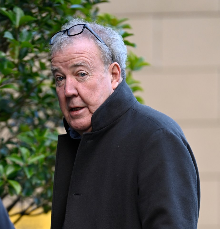 Jeremy Clarkson smiling for a photo.