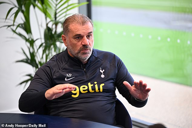 Time spent with him at Tottenham’s training ground during the heady days of autumn 2023 was illuminating