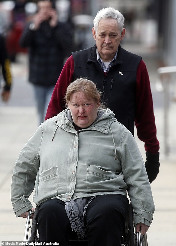 DAYRATE ERIN PATTERSON TRIALNurse Mairim CesponIan Wilkinson, Ruth Dubois (in wheelchair)EXCLUSIVE22 May 2025Â©MEDIA-MODE.COM