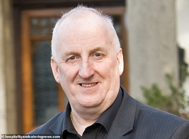 Andrew Wilson (pictured), manager of Windermere Manor Hotel, serenaded his head chef