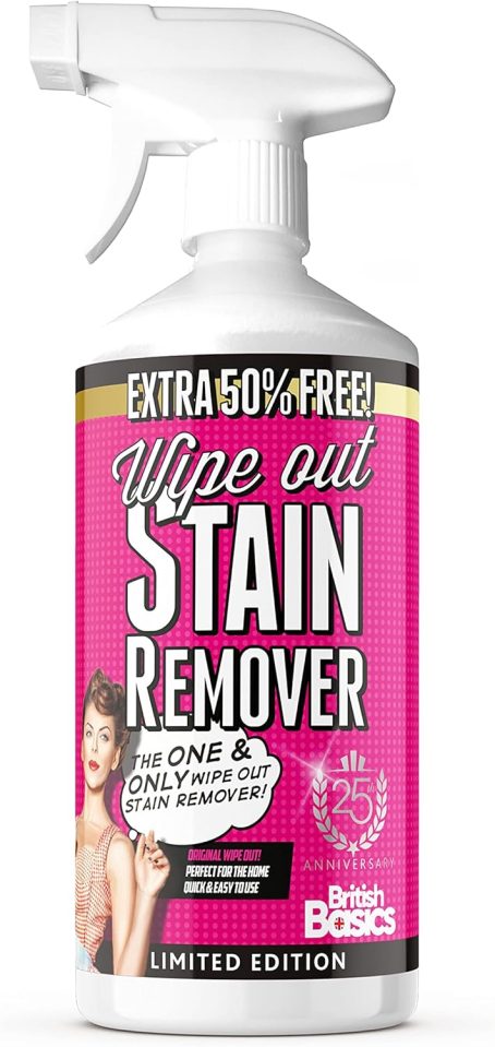 Wipe Out Stain Remover, 750ml, limited edition.