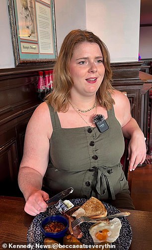 Becca soon hit back to call him 'the worst person I've ever come across'