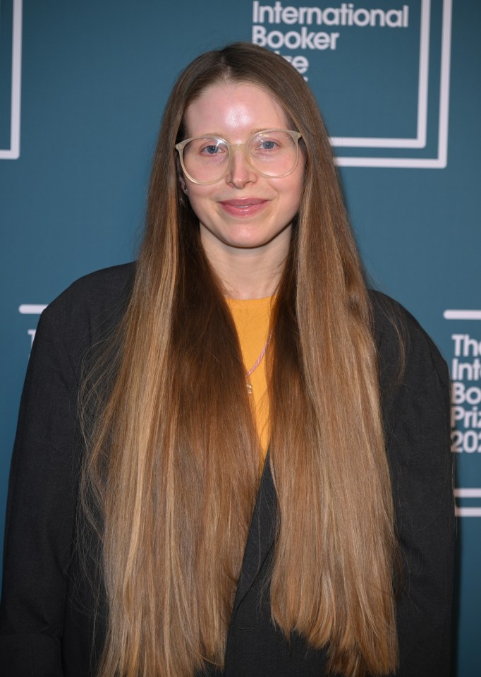 Jessie Cave at the International Booker Prize 2025 Winner Announcement.